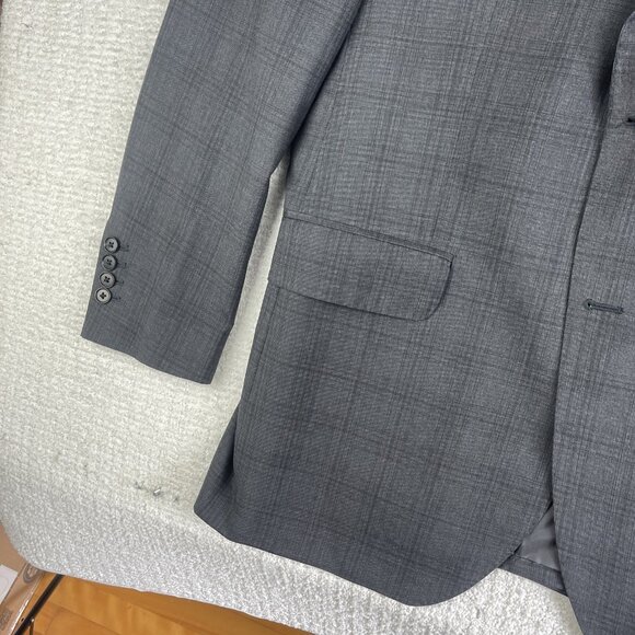 COPPLEY 1883 44W 38T Dark Grey Wool S-100 Sport Coat Blazer Canada Made - Picture 6 of 16